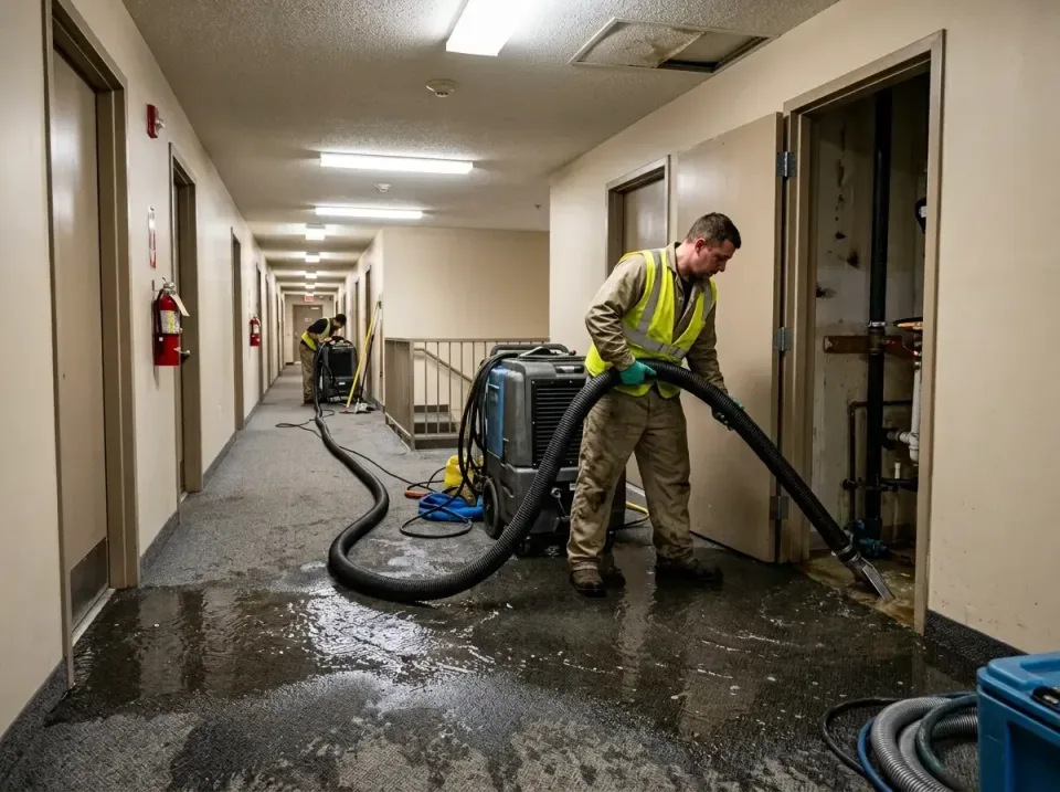 multi-unit-apartment-hallway-f-005 — frequently asked questions, Emergency Burst Pipe Water Extraction & Removal in Madrid,…